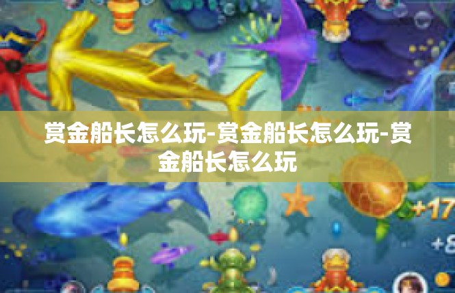 赏金船长怎么玩-赏金船长怎么玩-赏金船长怎么玩