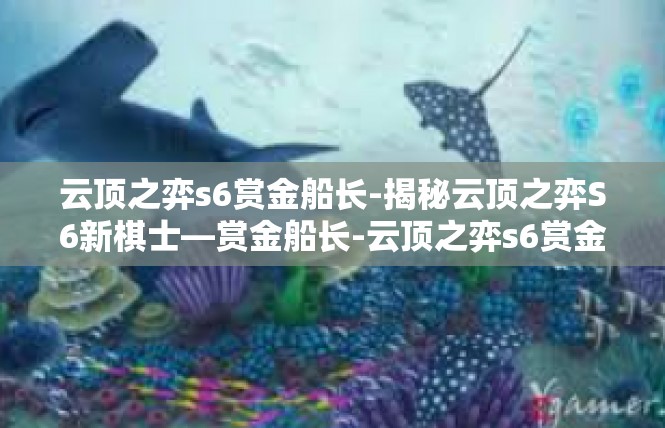 云顶之弈s6赏金船长-揭秘云顶之弈S6新棋士—赏金船长-云顶之弈s6赏金船长