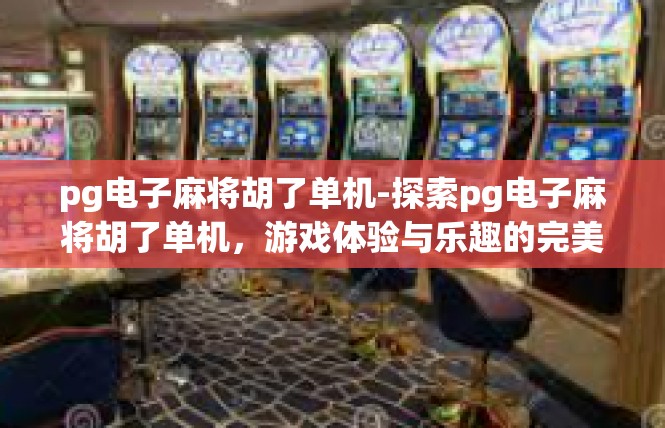 pg电子麻将胡了单机-探索pg电子麻将胡了单机，游戏体验与乐趣的完美结合-pg电子麻将胡了单机