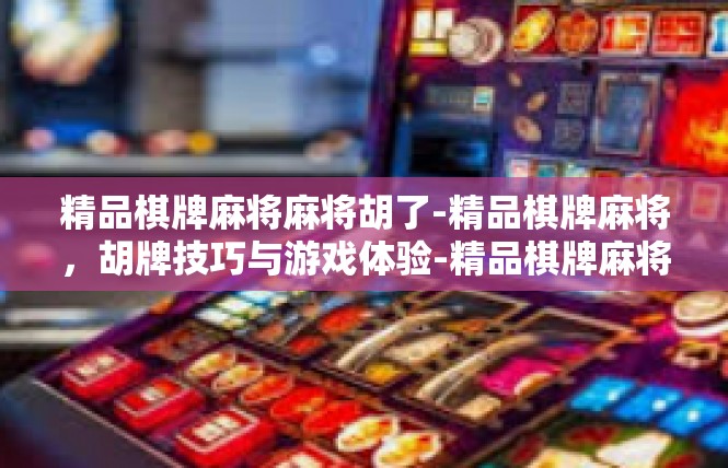 精品棋牌麻将麻将胡了-精品棋牌麻将，胡牌技巧与游戏体验-精品棋牌麻将麻将胡了