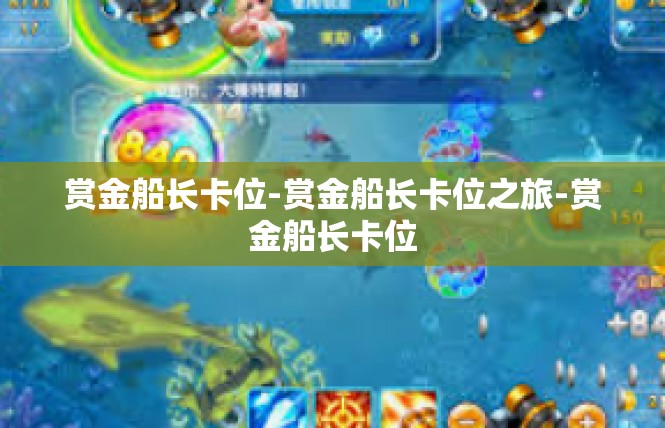 赏金船长卡位-赏金船长卡位之旅-赏金船长卡位